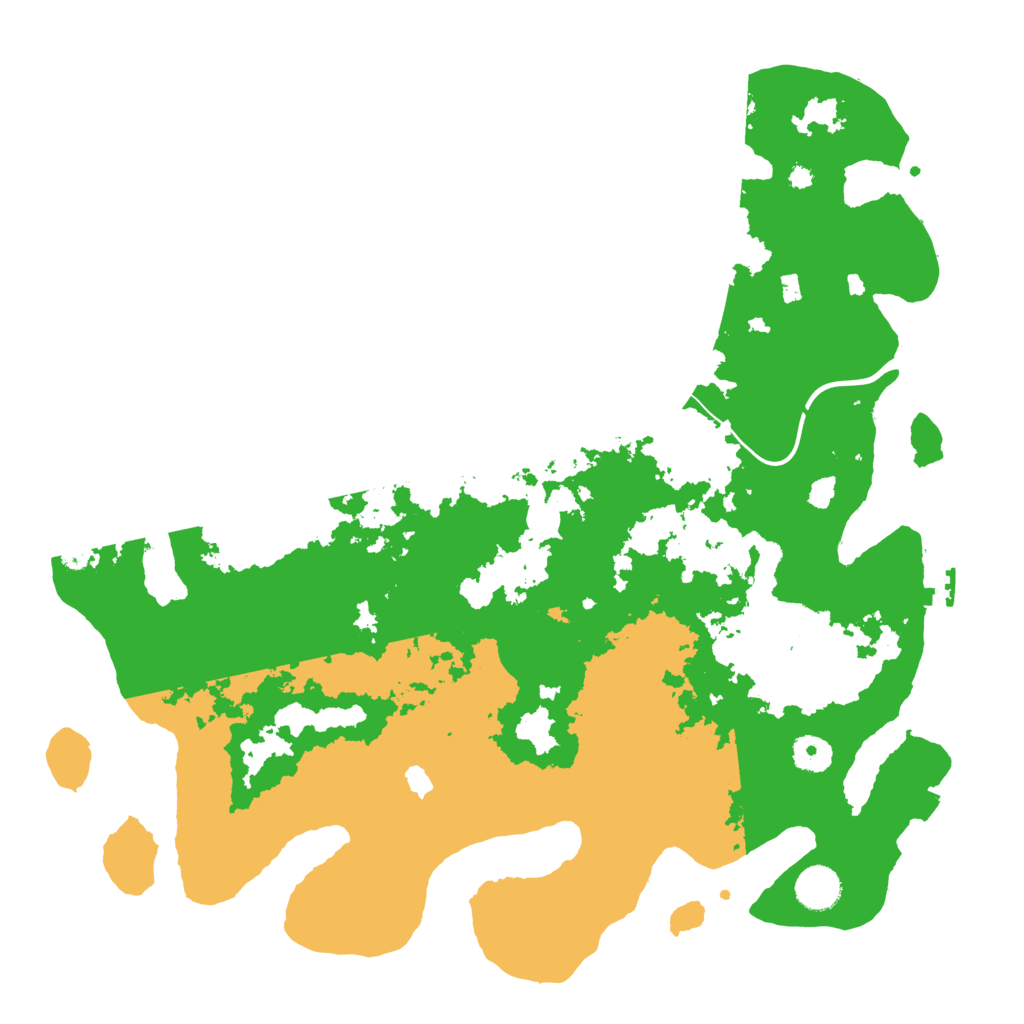 Biome Rust Map: Procedural Map, Size: 4000, Seed: 674873099