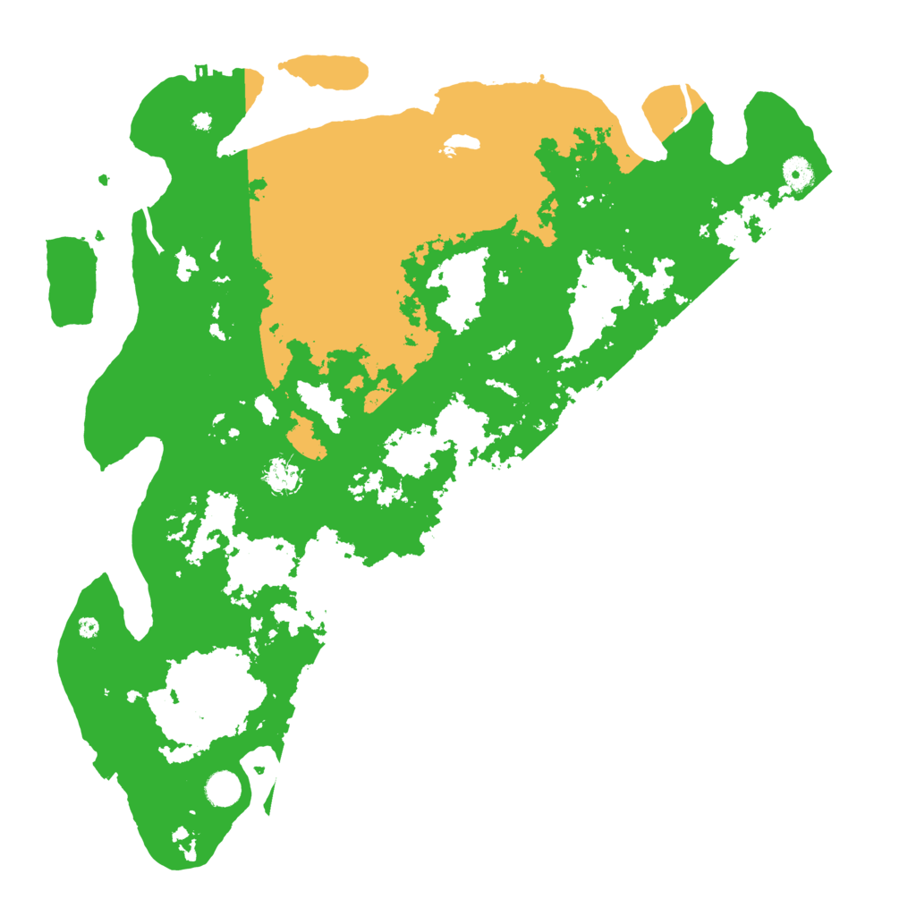 Biome Rust Map: Procedural Map, Size: 4500, Seed: 834723984