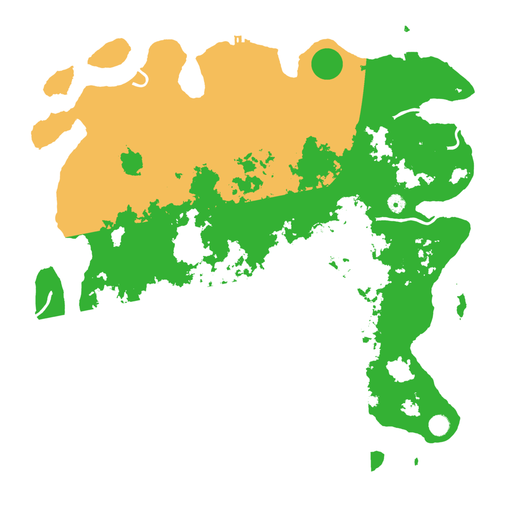 Biome Rust Map: Procedural Map, Size: 4250, Seed: 1248446445