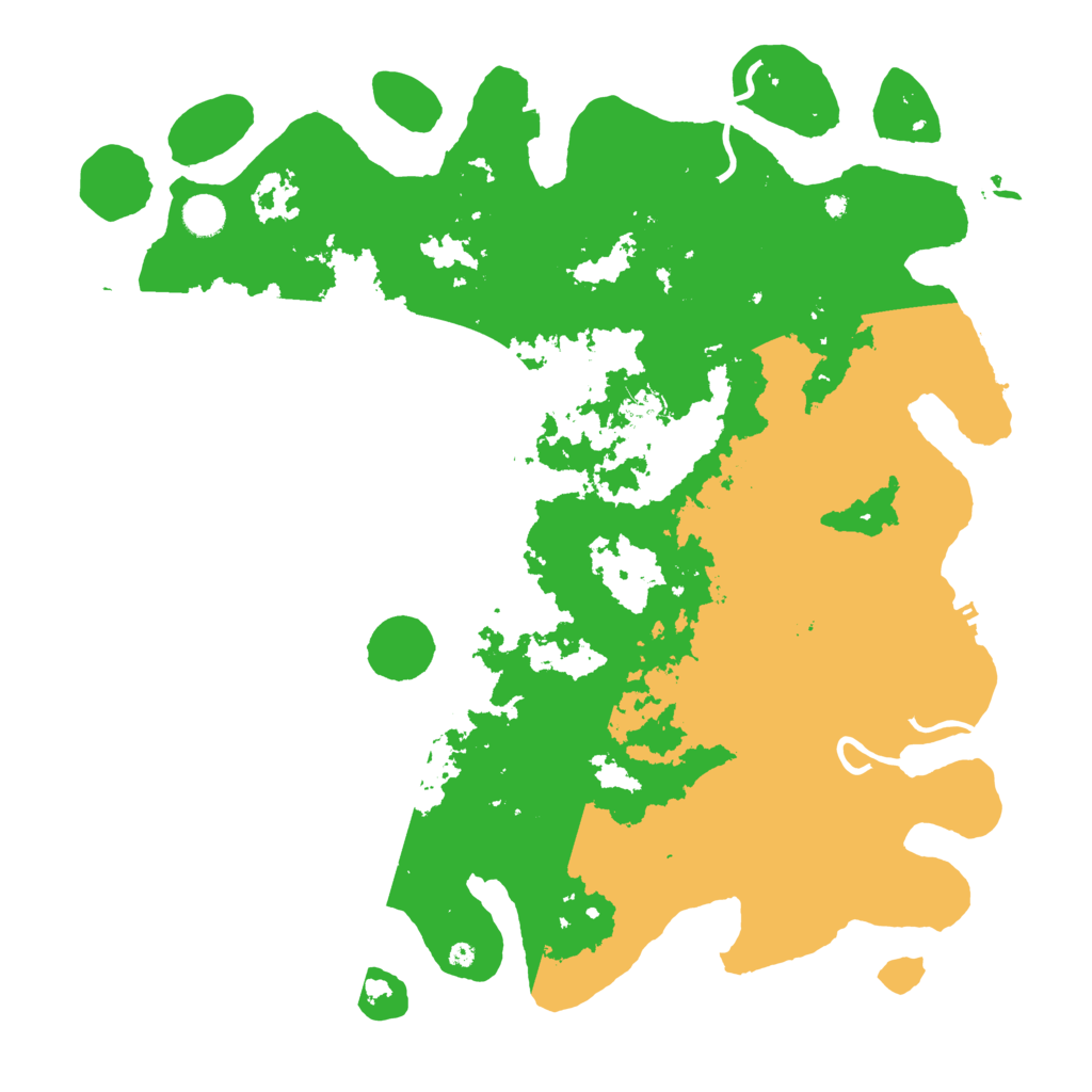 Biome Rust Map: Procedural Map, Size: 4500, Seed: 1670540912