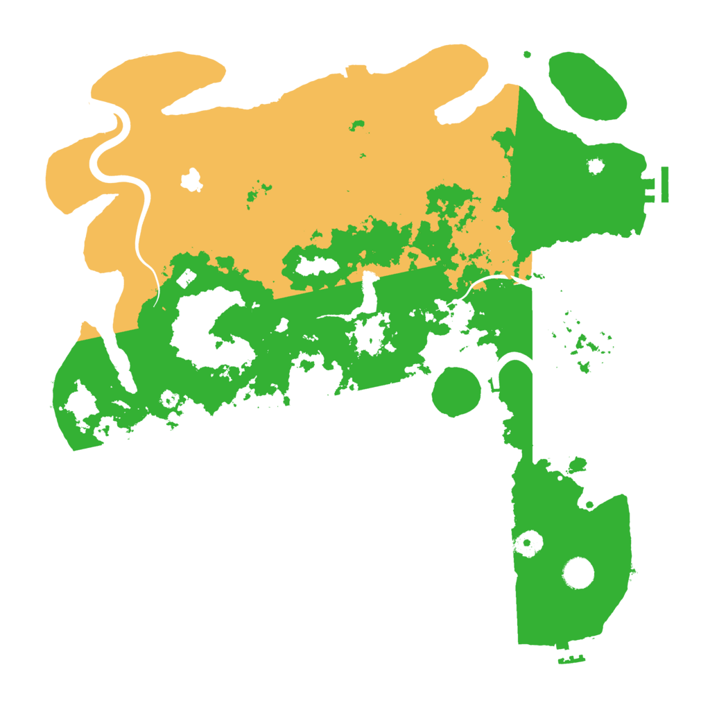 Biome Rust Map: Procedural Map, Size: 4000, Seed: 248797773