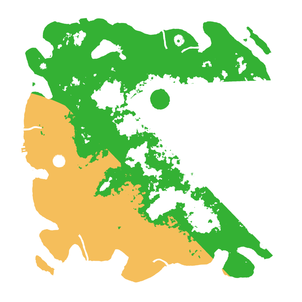 Biome Rust Map: Procedural Map, Size: 4250, Seed: 663634256