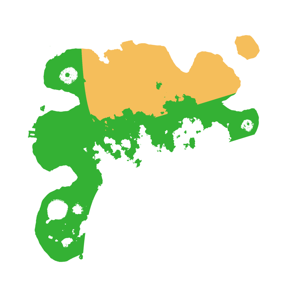 Biome Rust Map: Procedural Map, Size: 2699, Seed: 365919647