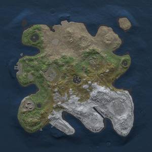 Thumbnail Rust Map: Procedural Map, Size: 2699, Seed: 365919647, 14 Monuments