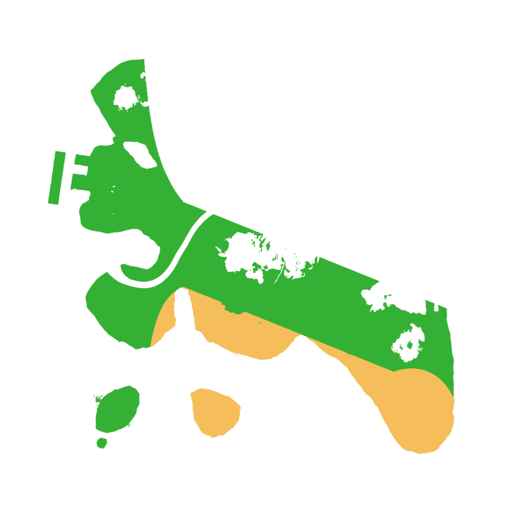 Biome Rust Map: Procedural Map, Size: 2000, Seed: 1497613478