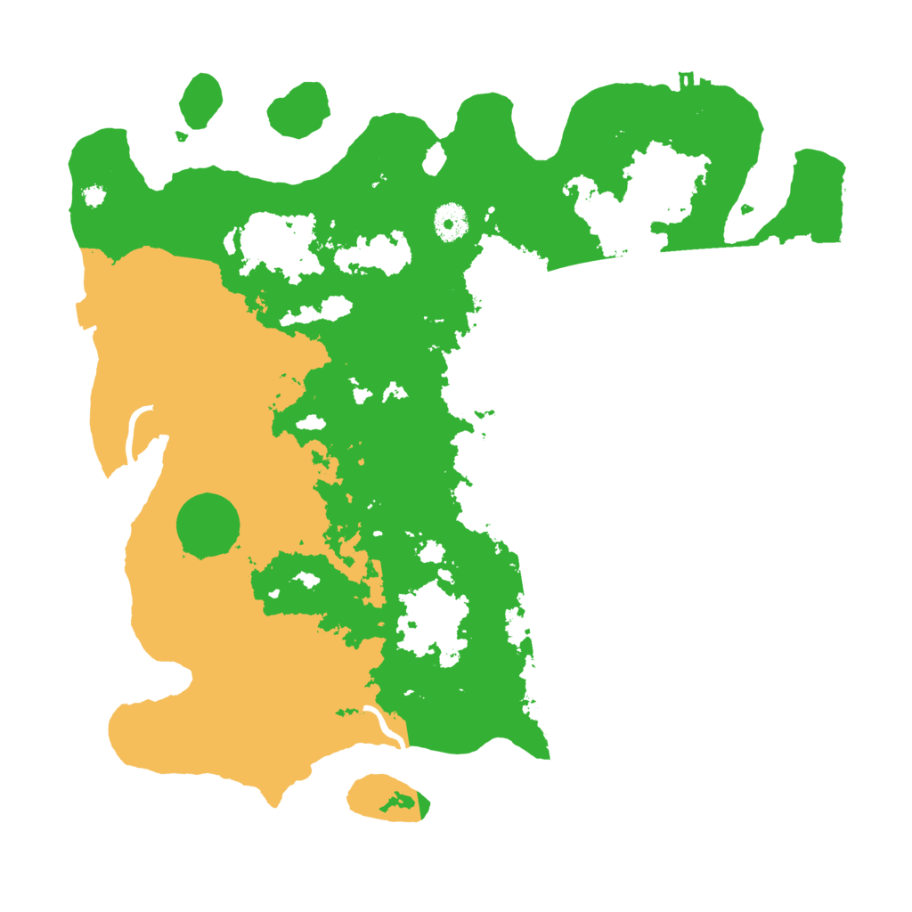 Biome Rust Map: Procedural Map, Size: 3800, Seed: 232173
