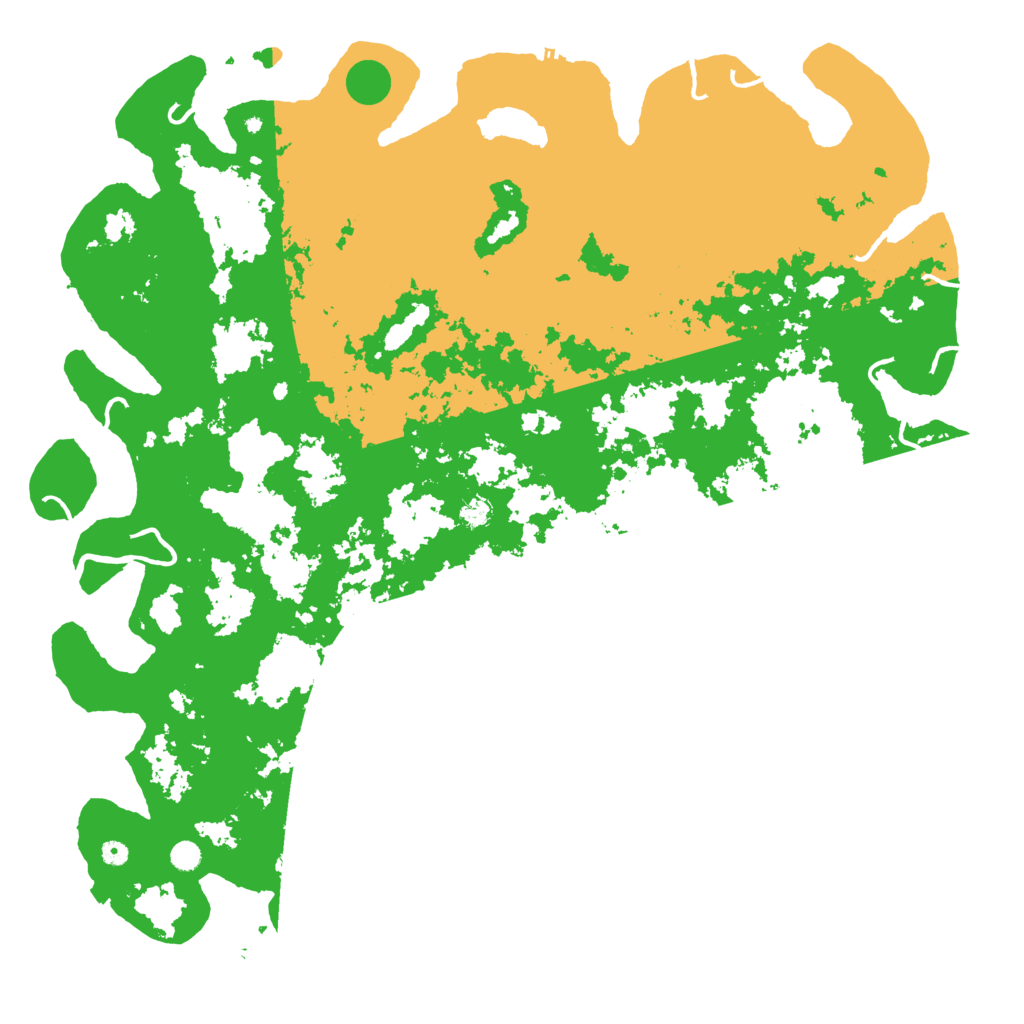 Biome Rust Map: Procedural Map, Size: 6000, Seed: 2211