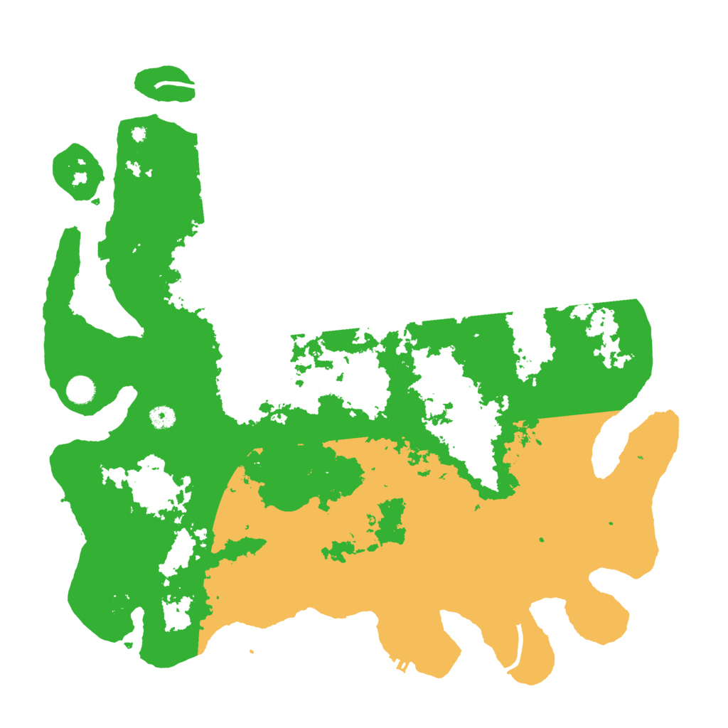 Biome Rust Map: Procedural Map, Size: 4500, Seed: 138949106