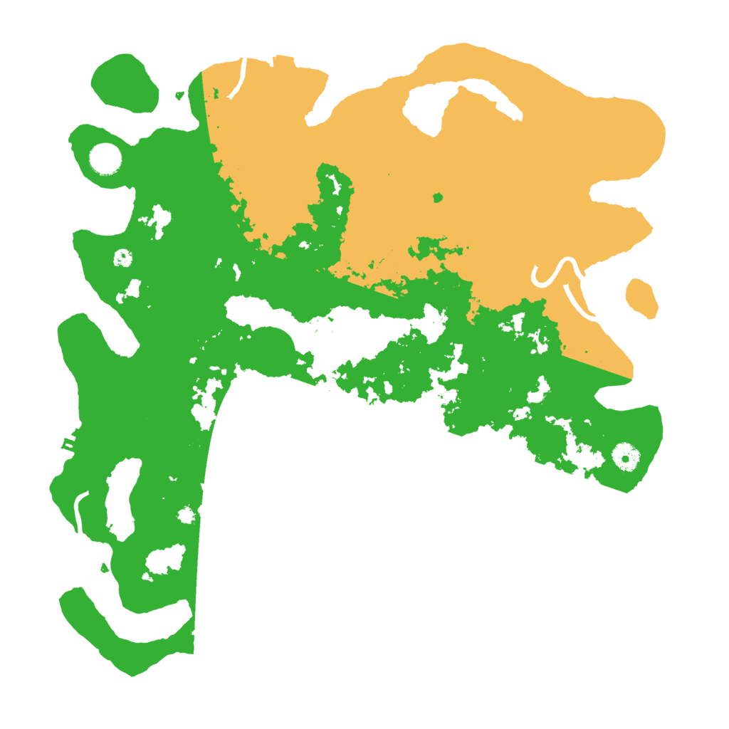 Biome Rust Map: Procedural Map, Size: 4000, Seed: 2001503386