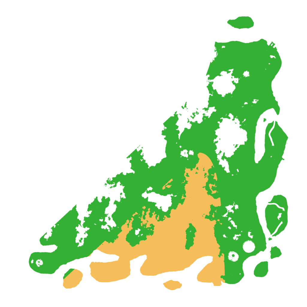 Biome Rust Map: Procedural Map, Size: 4500, Seed: 1436826256