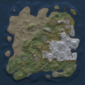 Thumbnail Rust Map: Procedural Map, Size: 4250, Seed: 724045098, 19 Monuments