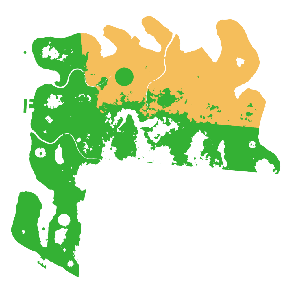 Biome Rust Map: Procedural Map, Size: 4250, Seed: 1015109584