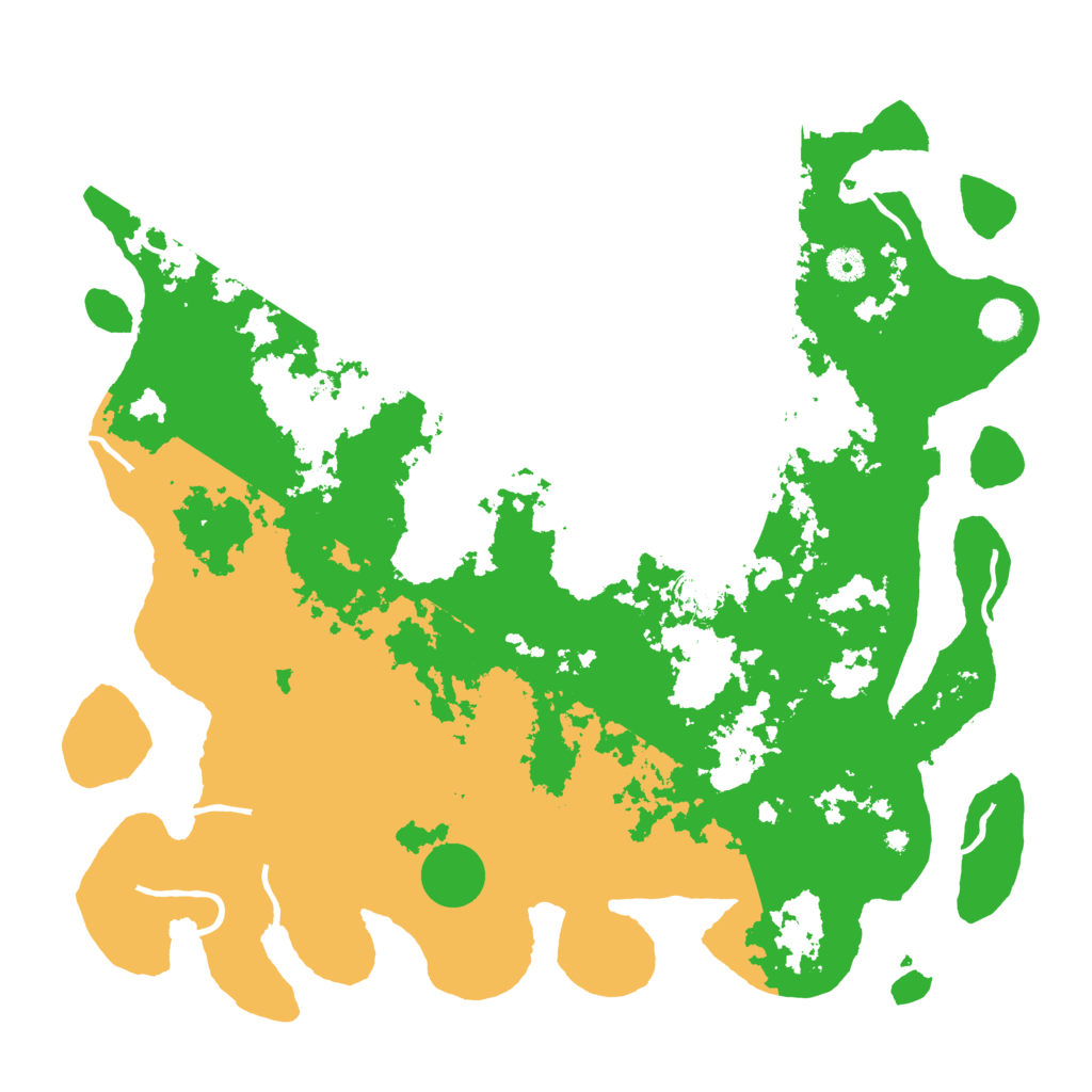 Biome Rust Map: Procedural Map, Size: 4500, Seed: 398915566