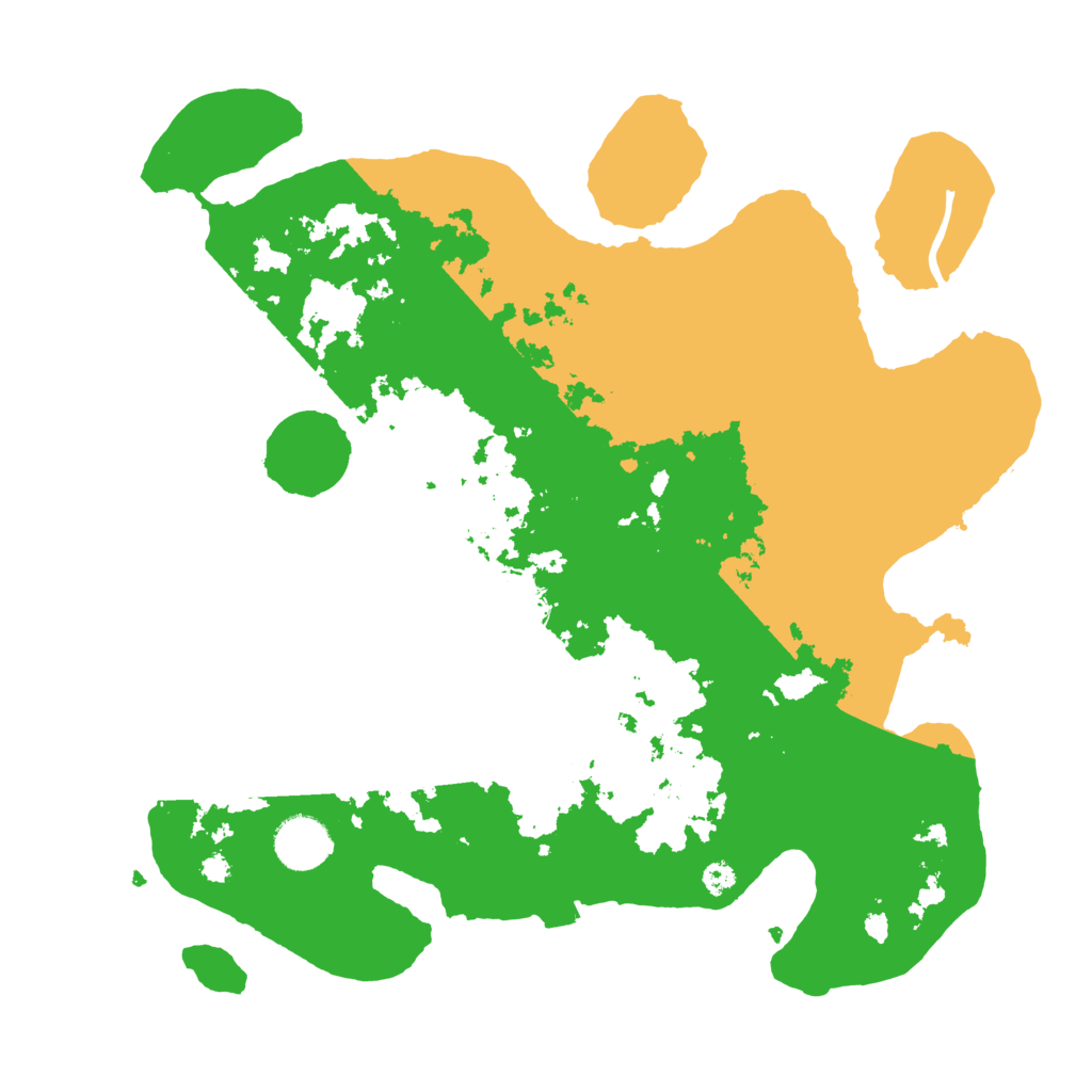 Biome Rust Map: Procedural Map, Size: 3500, Seed: 1591923875