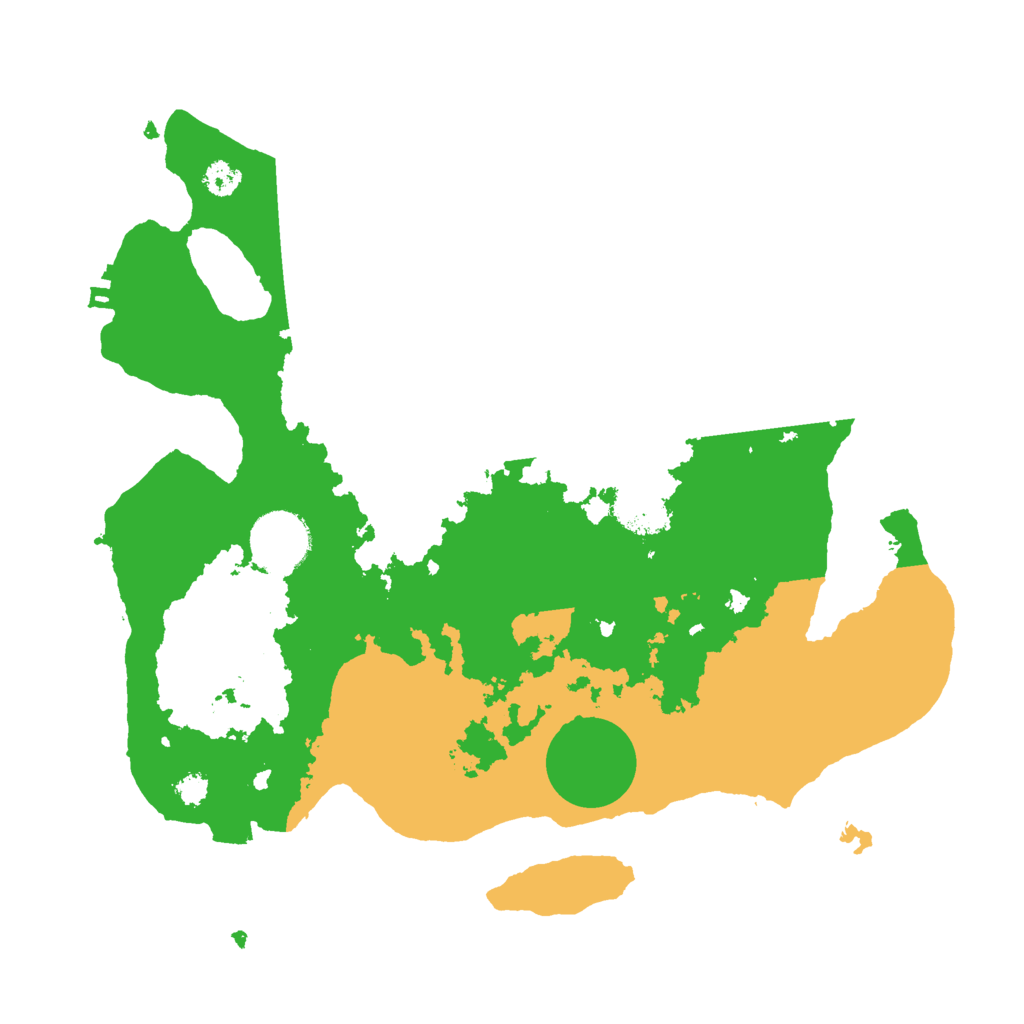 Biome Rust Map: Procedural Map, Size: 3000, Seed: 73729080