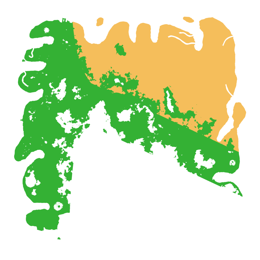 Biome Rust Map: Procedural Map, Size: 4500, Seed: 1785821453