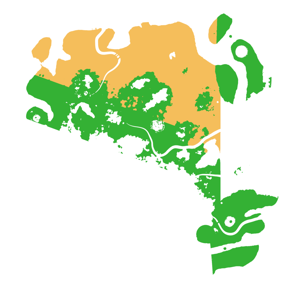 Biome Rust Map: Procedural Map, Size: 4250, Seed: 857684612