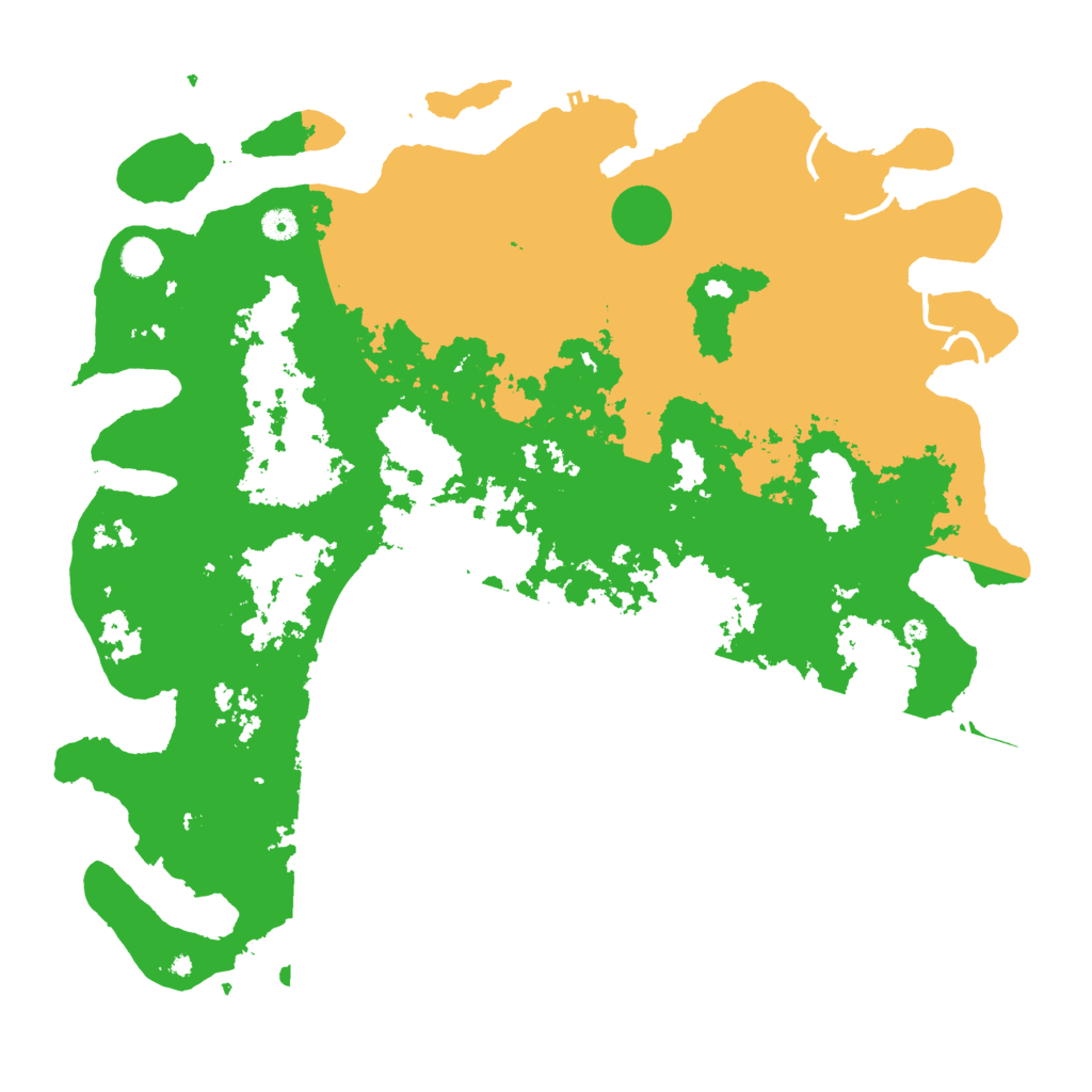 Biome Rust Map: Procedural Map, Size: 4800, Seed: 889264408