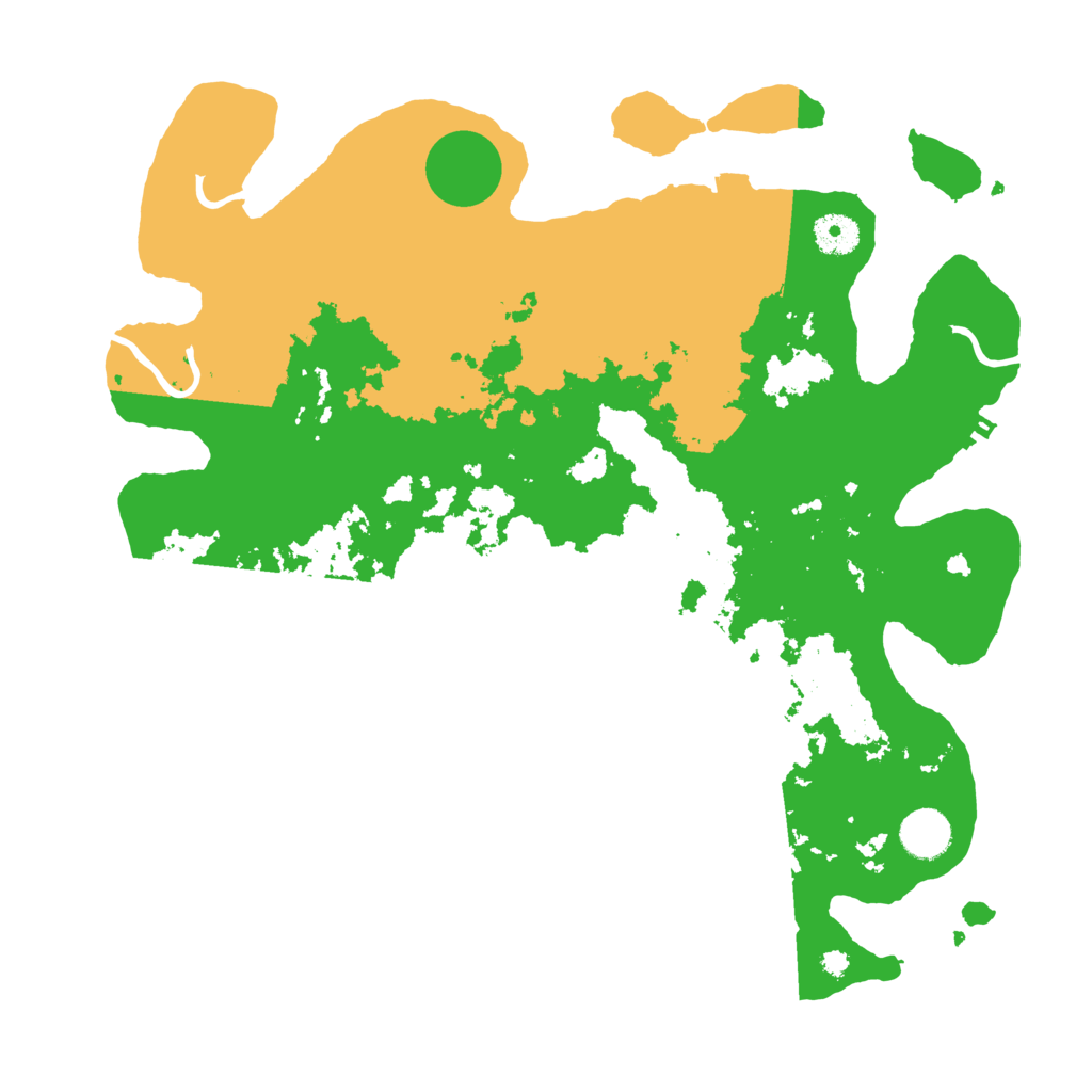 Biome Rust Map: Procedural Map, Size: 3800, Seed: 1288323543
