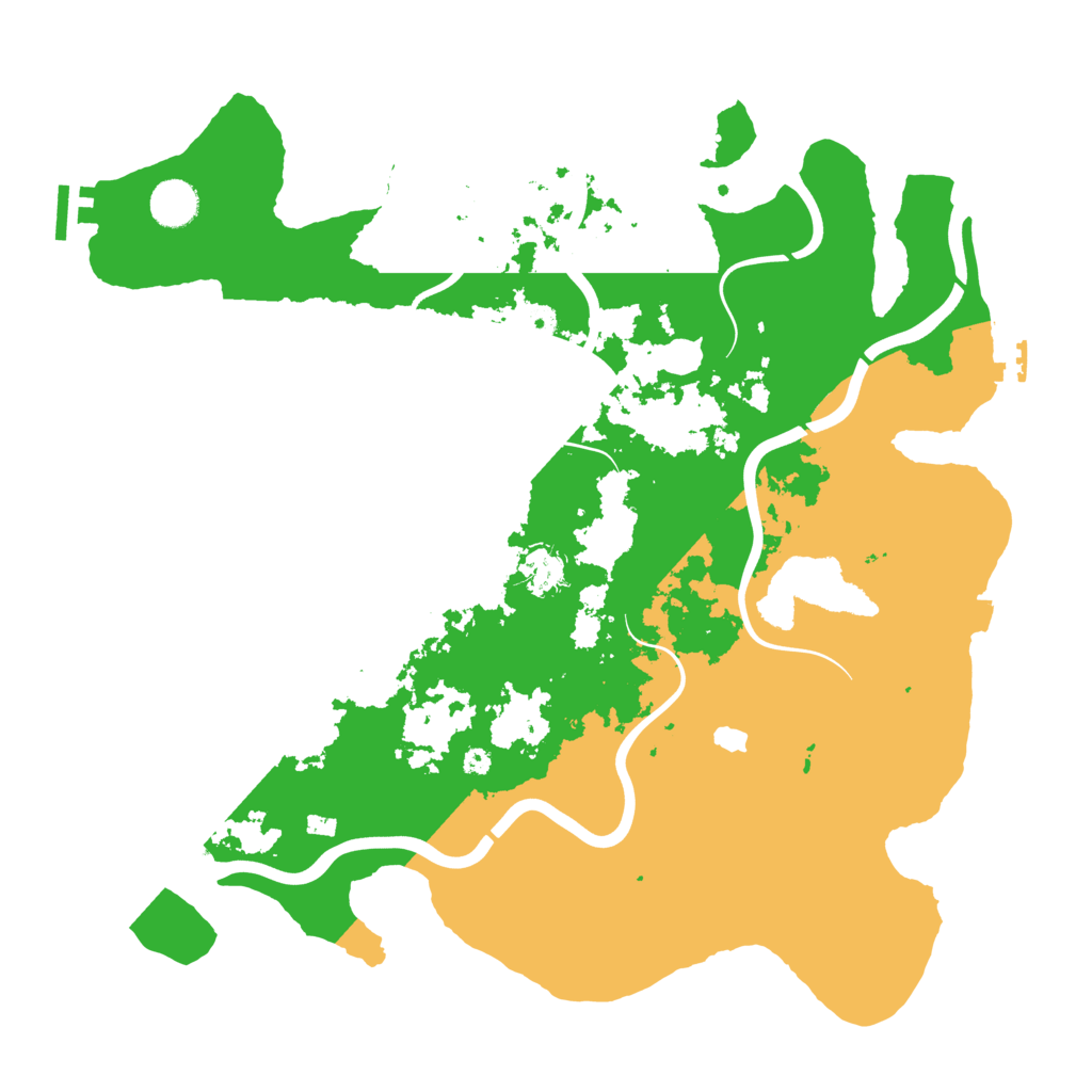 Biome Rust Map: Procedural Map, Size: 4000, Seed: 148841