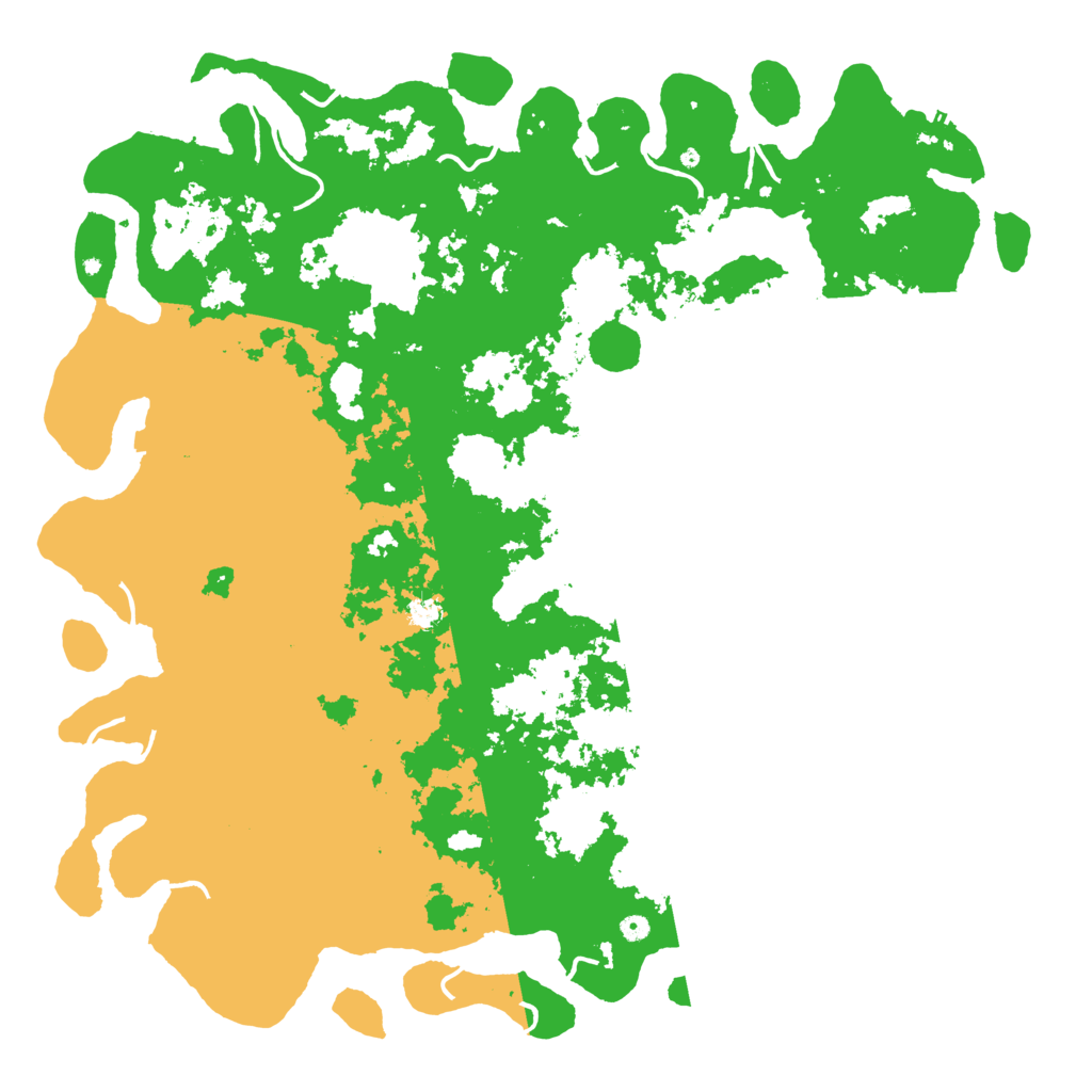Biome Rust Map: Procedural Map, Size: 6000, Seed: 1725518581