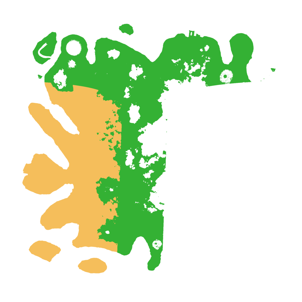 Biome Rust Map: Procedural Map, Size: 3500, Seed: 1562127001