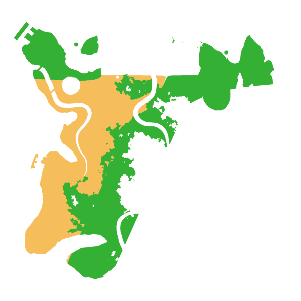 Biome Rust Map: Procedural Map, Size: 3000, Seed: 1016204826
