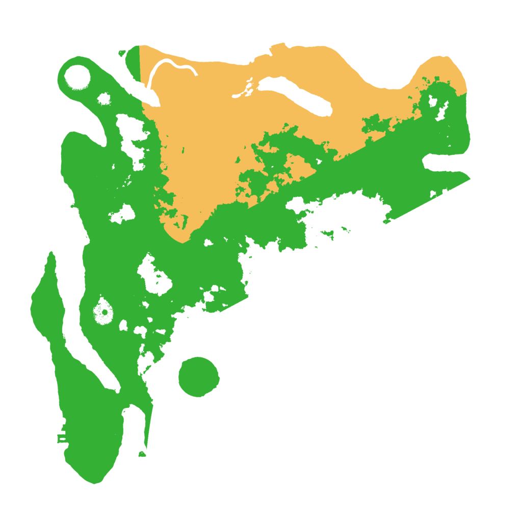 Biome Rust Map: Procedural Map, Size: 3700, Seed: 1002431839