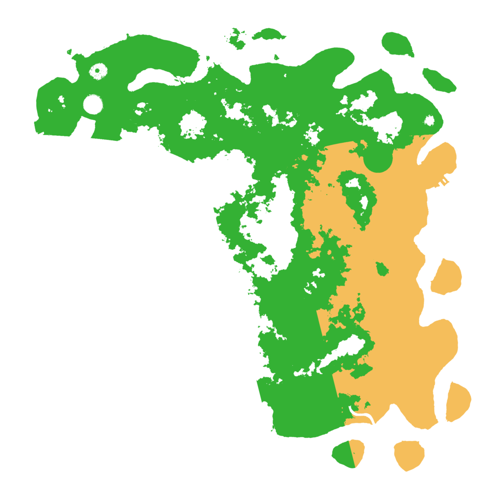 Biome Rust Map: Procedural Map, Size: 4500, Seed: 5689