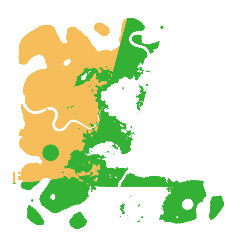 Biome Rust Map: Procedural Map, Size: 4000, Seed: 1414716308