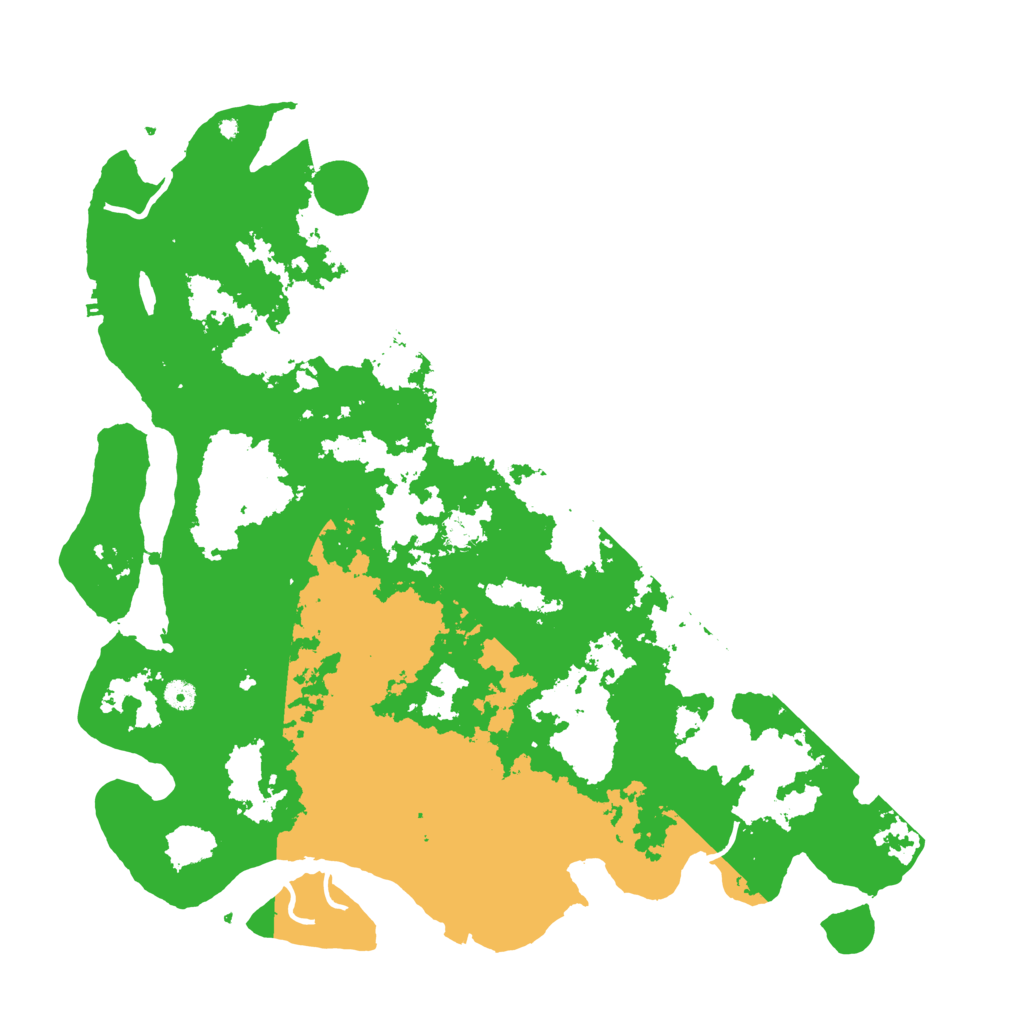 Biome Rust Map: Procedural Map, Size: 5000, Seed: 402664698