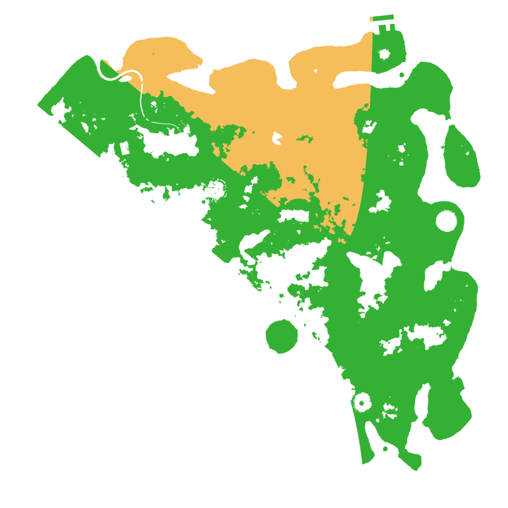Biome Rust Map: Procedural Map, Size: 4250, Seed: 334208249