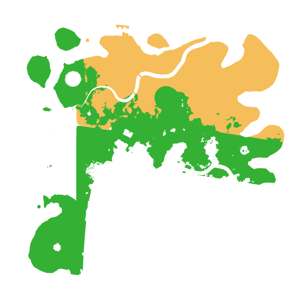 Biome Rust Map: Procedural Map, Size: 3500, Seed: 1902356377