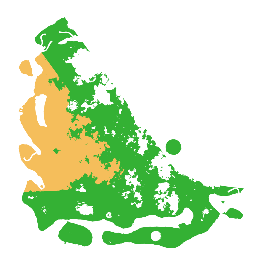 Biome Rust Map: Procedural Map, Size: 4500, Seed: 689541