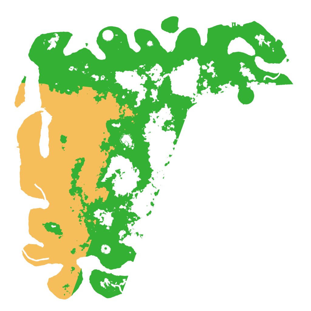 Biome Rust Map: Procedural Map, Size: 5000, Seed: 1244172546