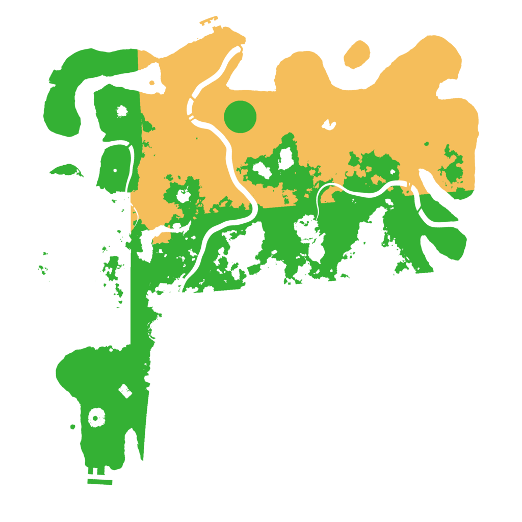 Biome Rust Map: Procedural Map, Size: 4250, Seed: 1306232896