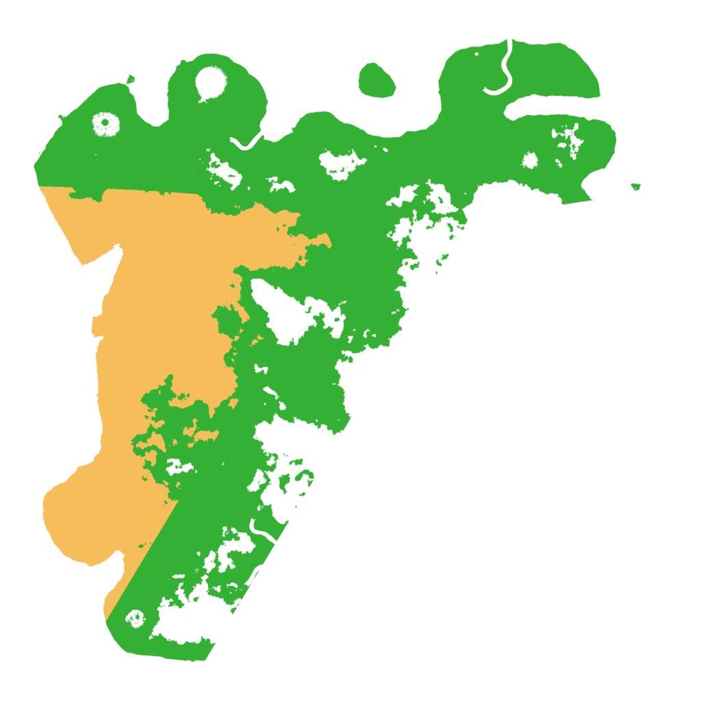 Biome Rust Map: Procedural Map, Size: 4000, Seed: 307115702