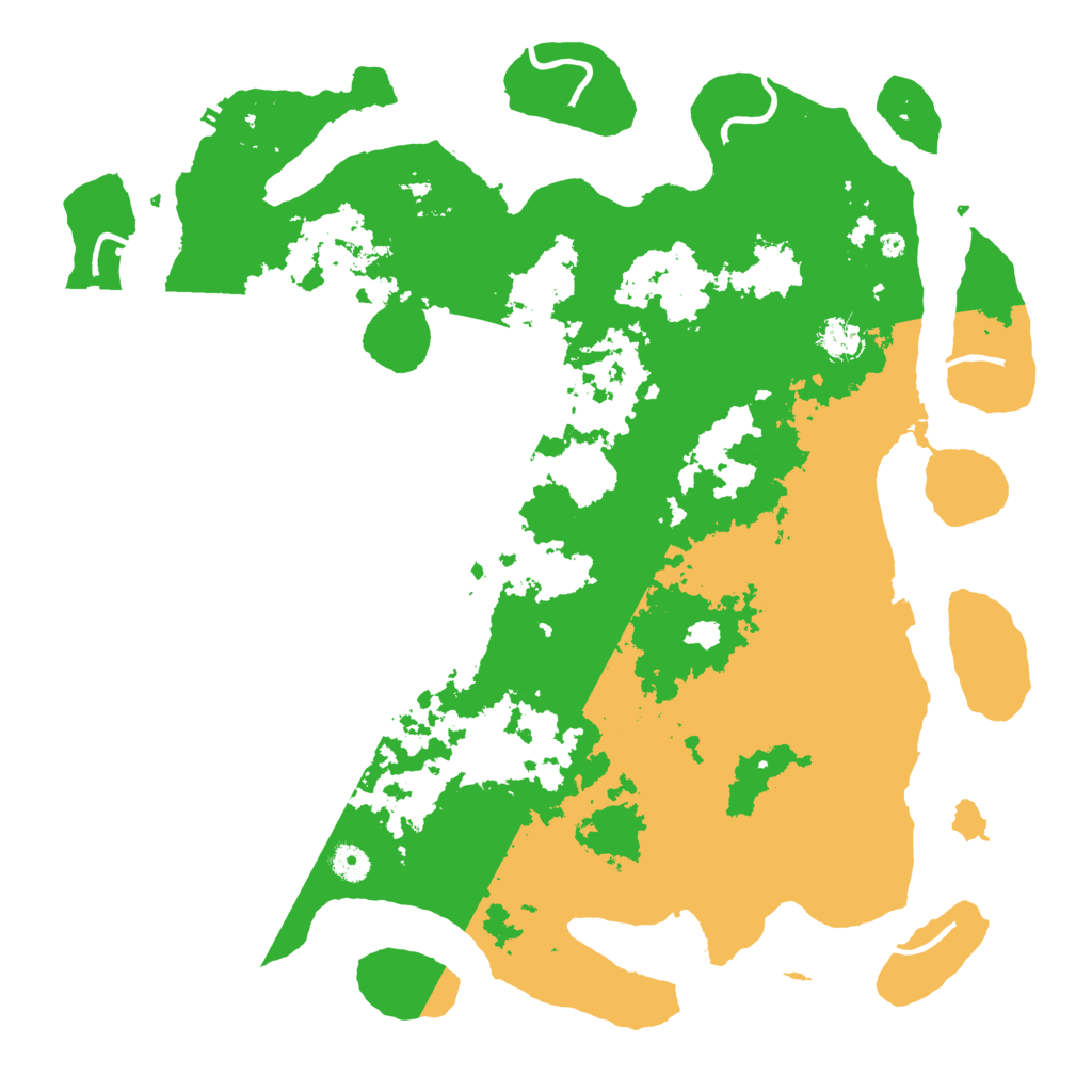 Biome Rust Map: Procedural Map, Size: 4500, Seed: 69085927