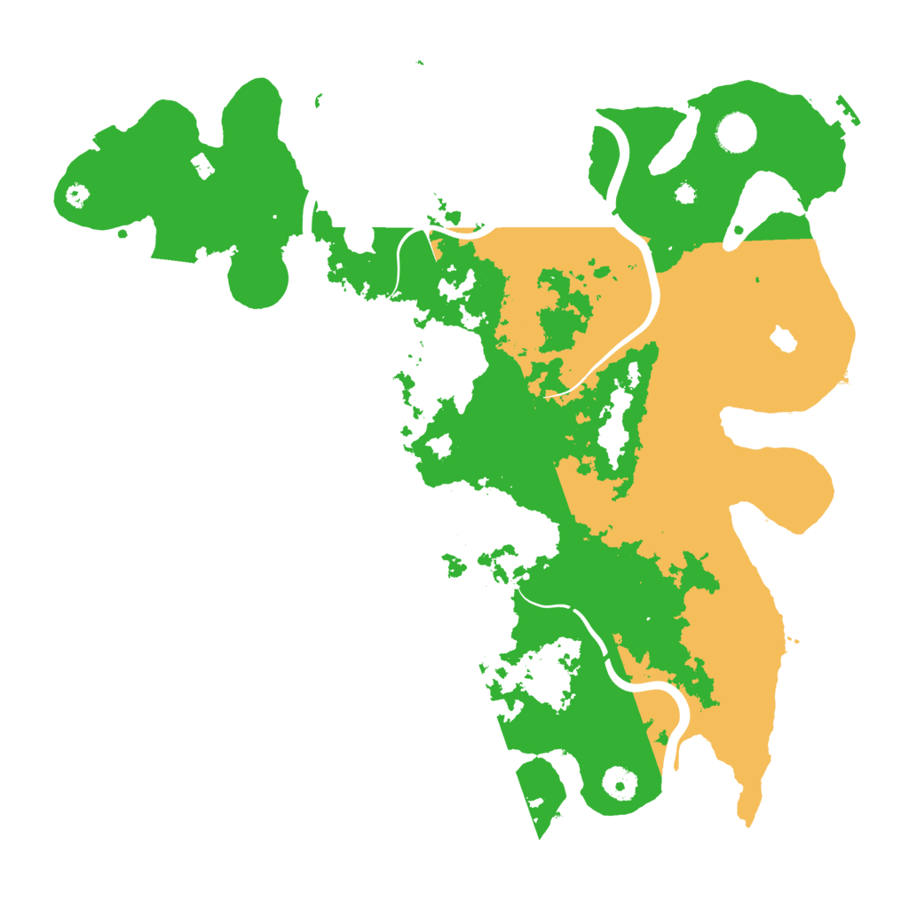 Biome Rust Map: Procedural Map, Size: 4000, Seed: 20883