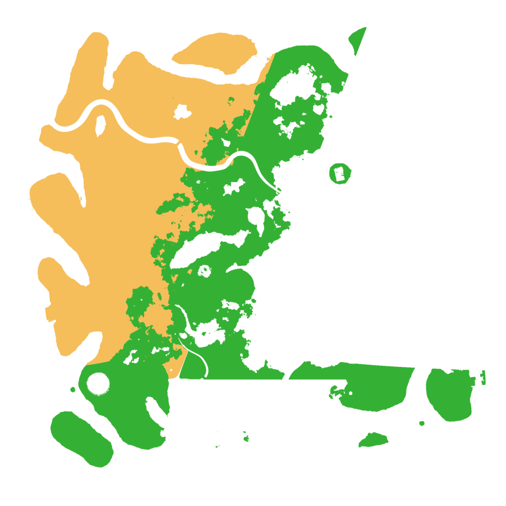 Biome Rust Map: Procedural Map, Size: 4000, Seed: 804365329