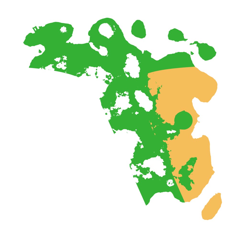 Biome Rust Map: Procedural Map, Size: 3550, Seed: 2535745