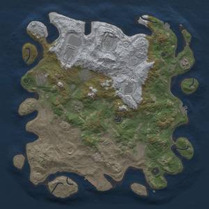 Thumbnail Rust Map: Procedural Map, Size: 4250, Seed: 1802226442, 19 Monuments