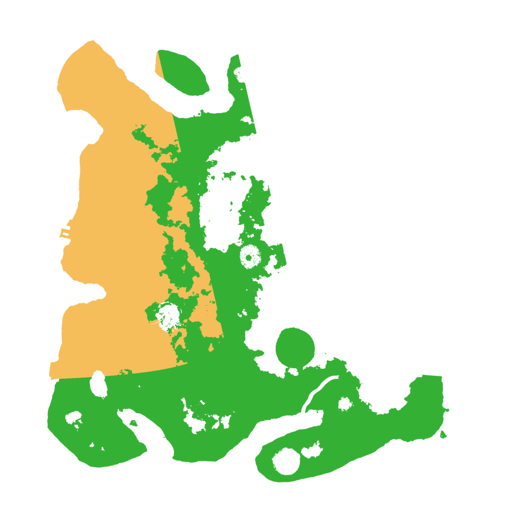 Biome Rust Map: Procedural Map, Size: 3500, Seed: 1167511947