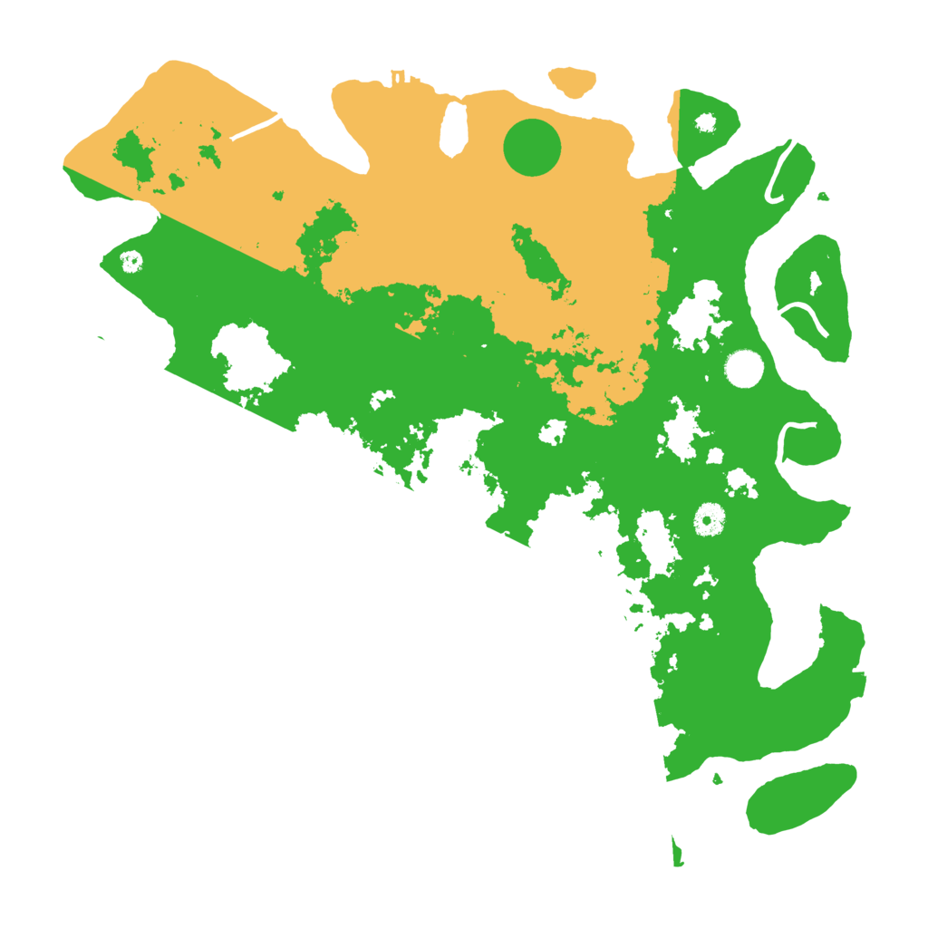 Biome Rust Map: Procedural Map, Size: 4250, Seed: 10684