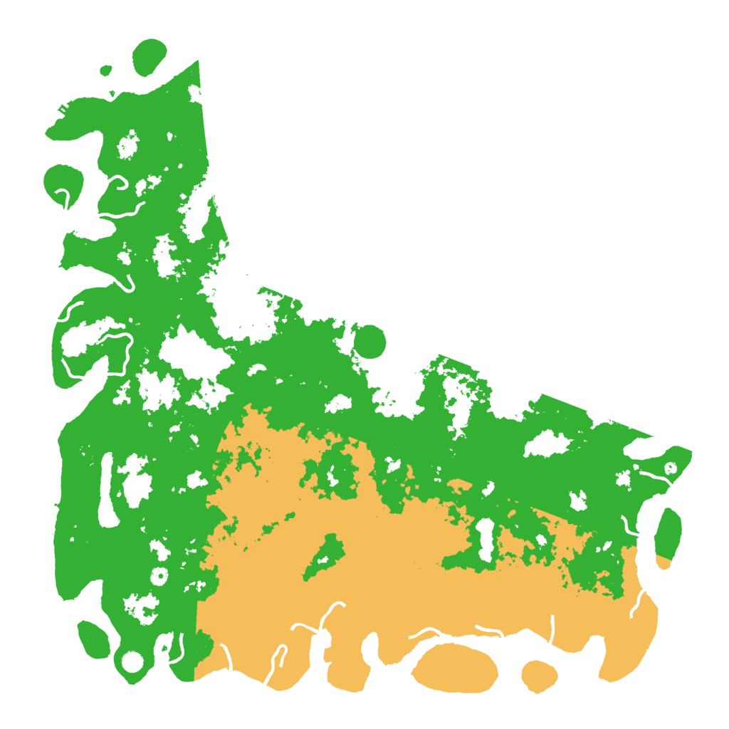 Biome Rust Map: Procedural Map, Size: 6000, Seed: 860089984