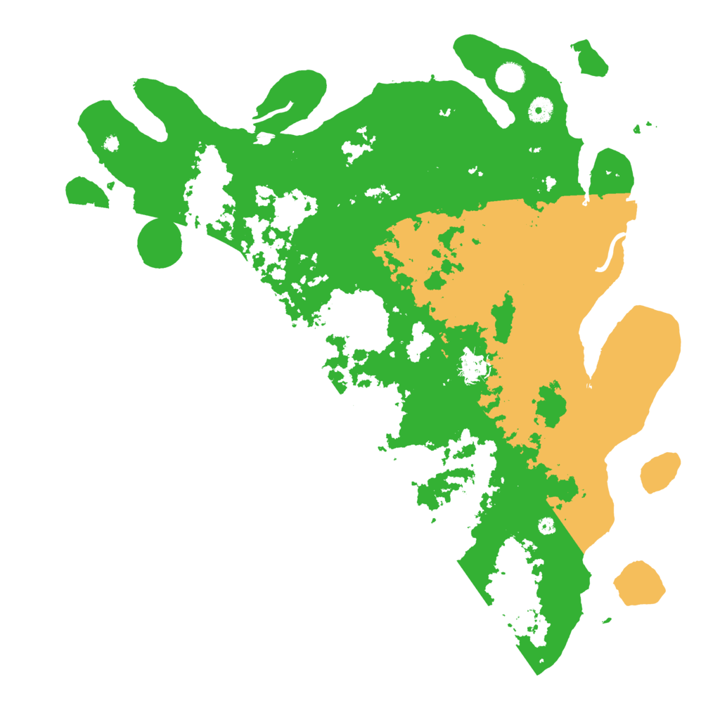 Biome Rust Map: Procedural Map, Size: 4300, Seed: 2277206