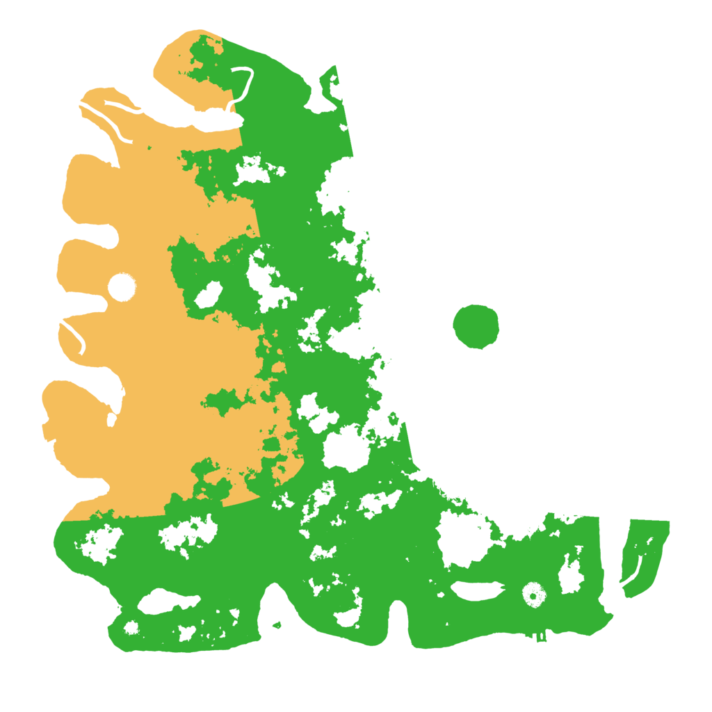 Biome Rust Map: Procedural Map, Size: 4500, Seed: 2052163571