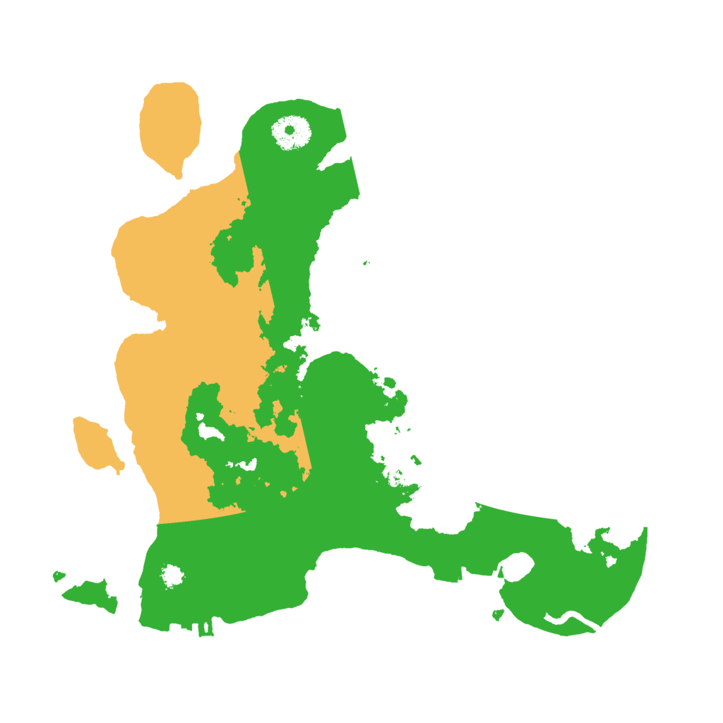 Biome Rust Map: Procedural Map, Size: 3000, Seed: 986765354