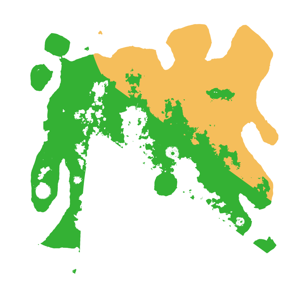 Biome Rust Map: Procedural Map, Size: 3500, Seed: 1315854683