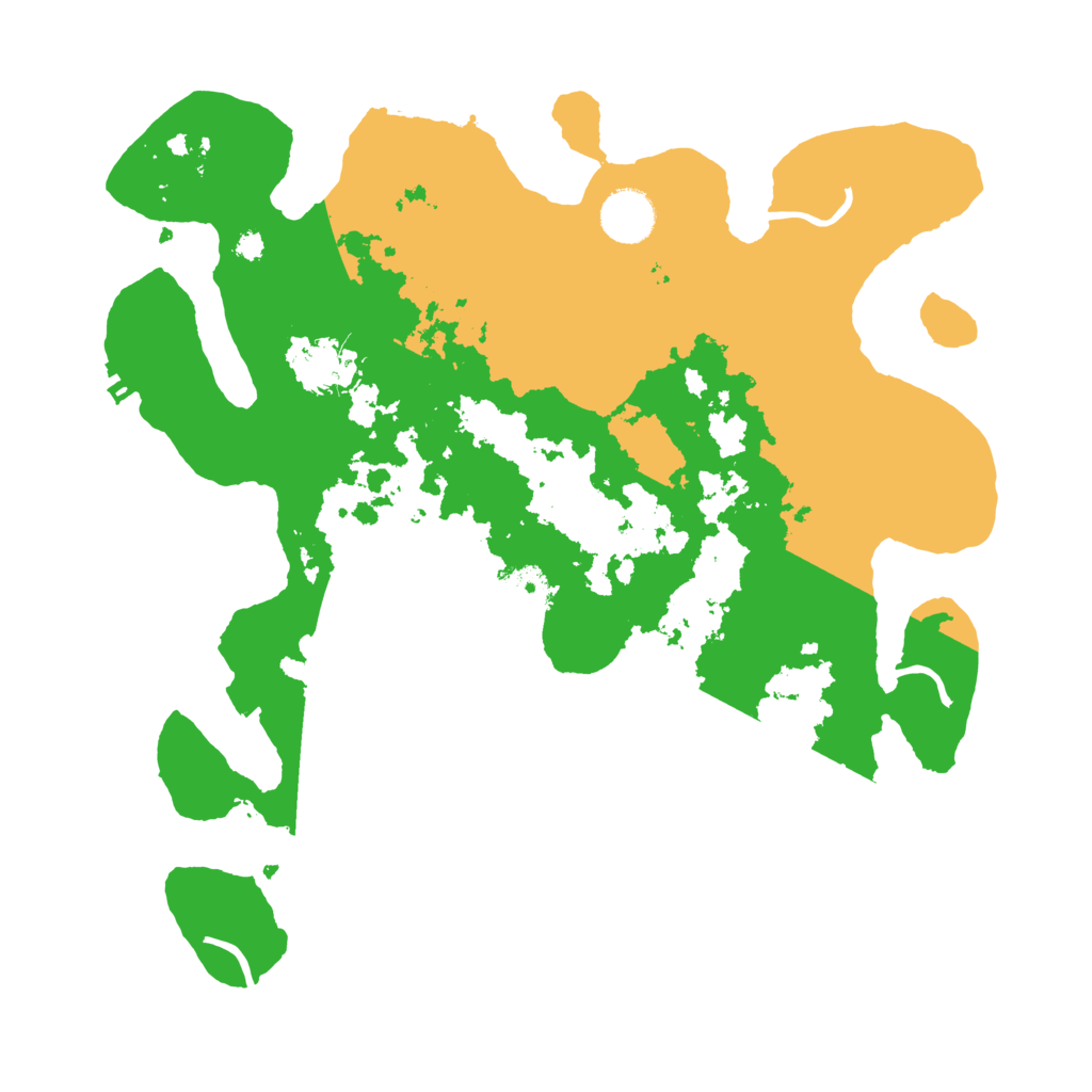 Biome Rust Map: Procedural Map, Size: 3550, Seed: 1408638914